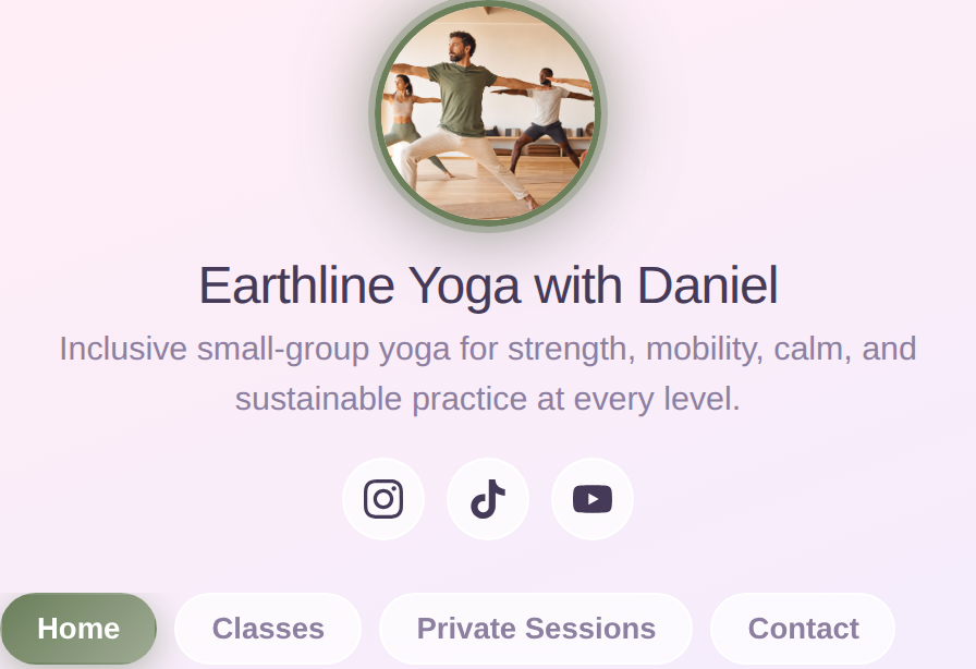 Earthline Yoga with Daniel